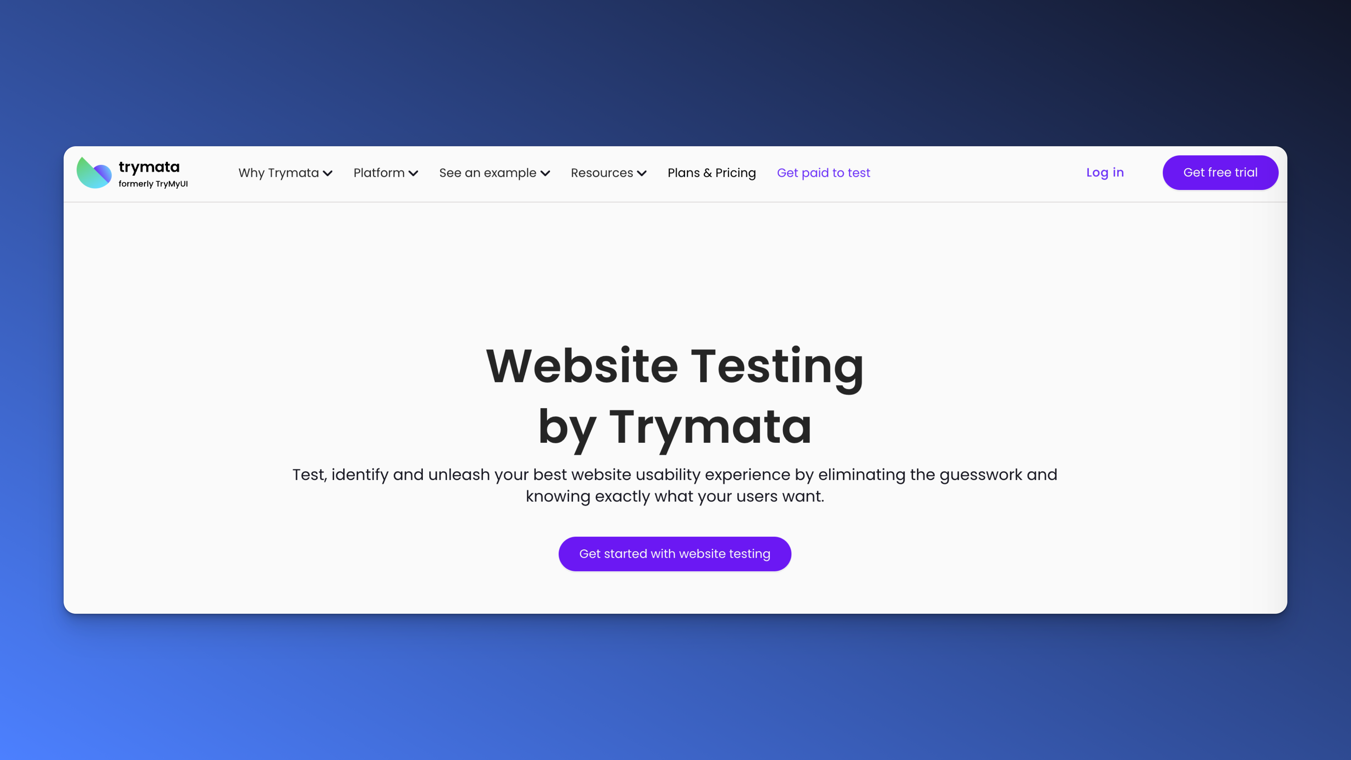Trymata