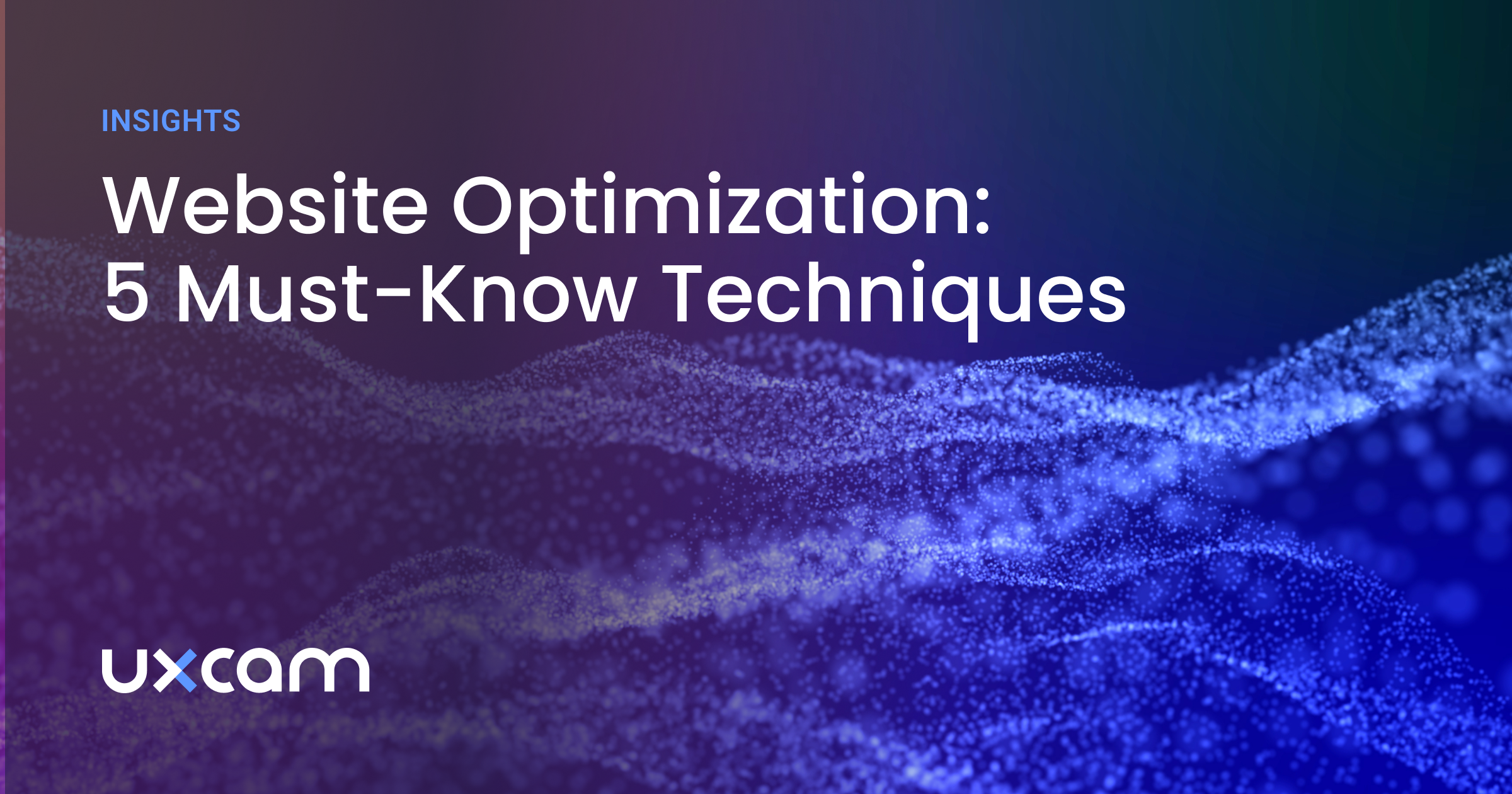 Website Optimization techniques