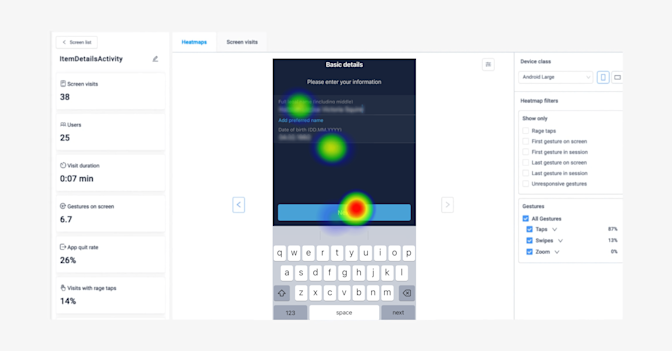 12 kpis to measure onboarding - heatmaps