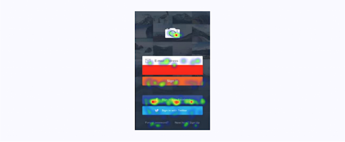 app heatmap