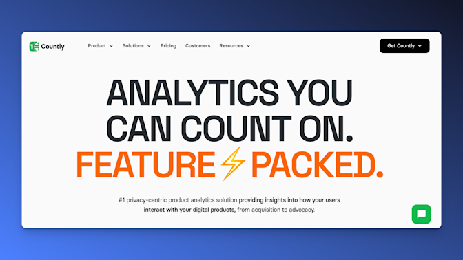 Countly web analytics tool