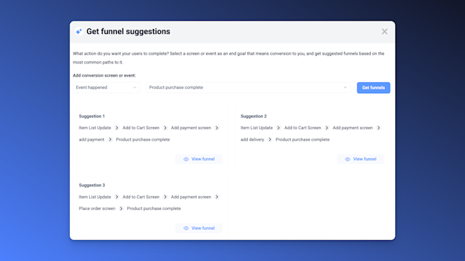 Funnel Suggestion