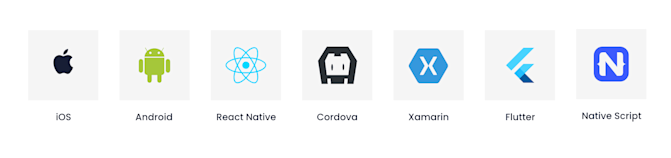 mobile frameworks banner
