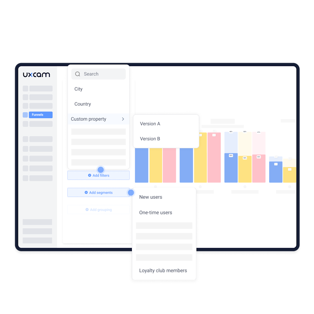 Funnel analytics tool for better conversion insights | UXCam
