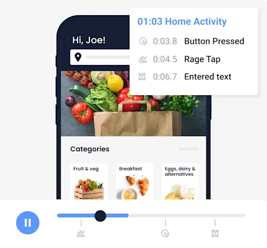 Obtén el contexto completo con grabación de sesión