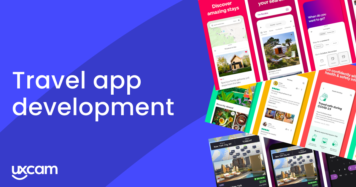 travel app development