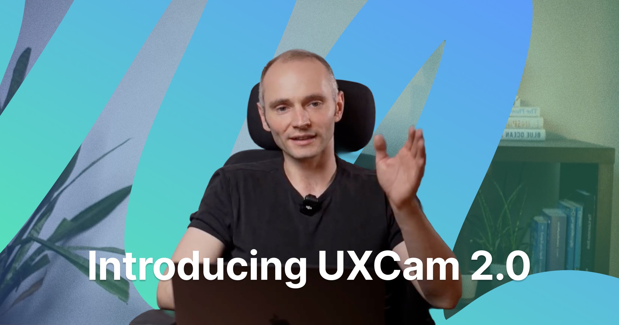 Silvanus Alt, co-founder and CEO of UXCam, introducing UXCam 2.0