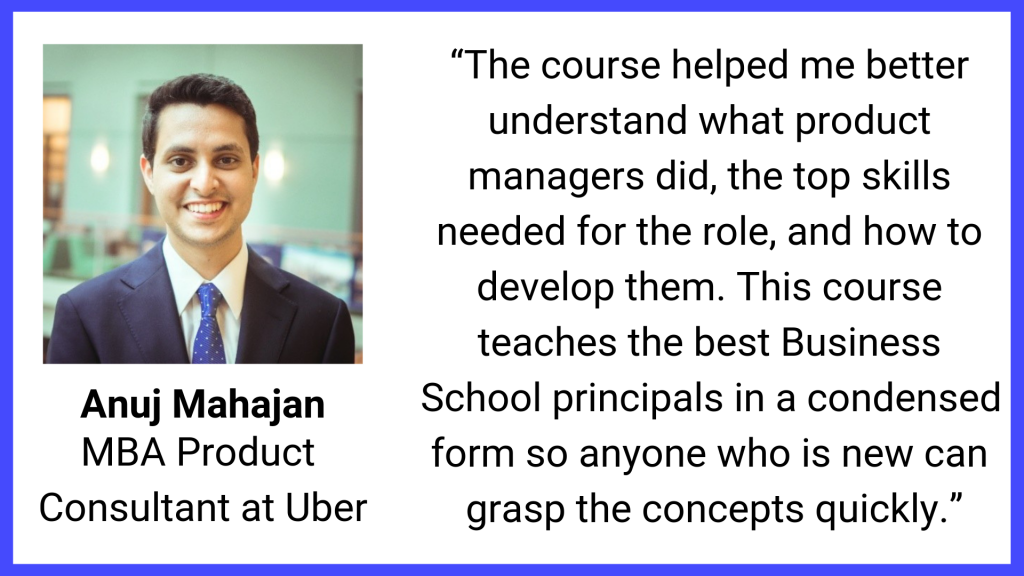 best product management course quote