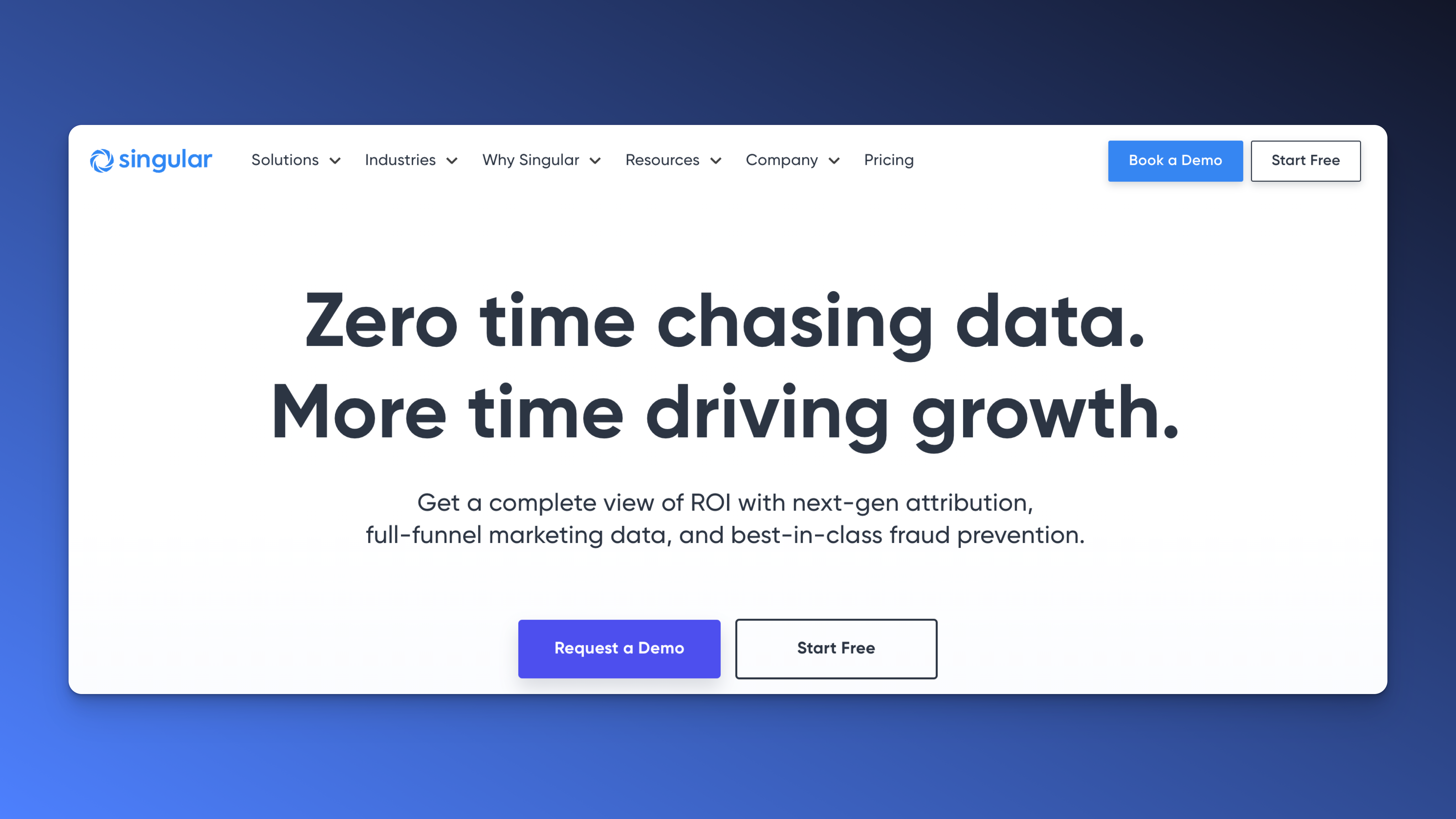 Singular mobile app analytics tool