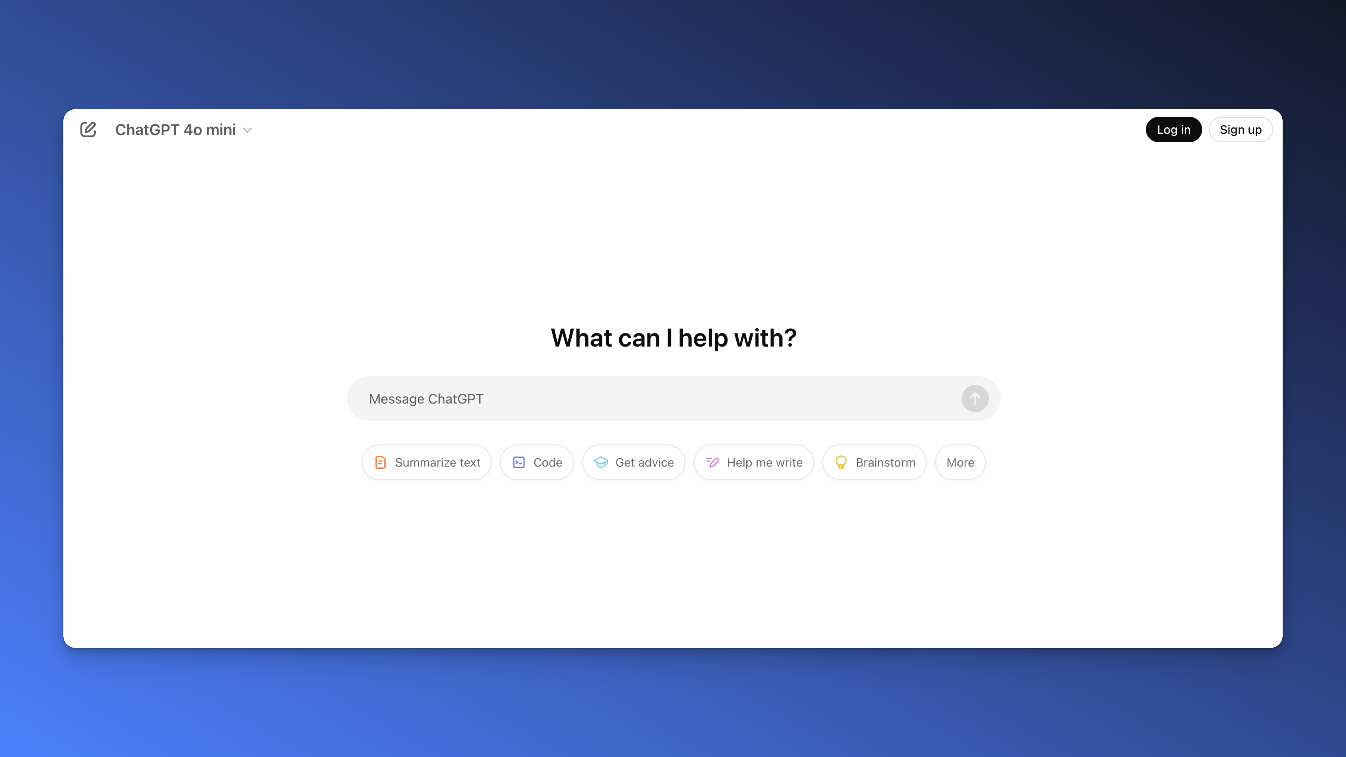 Web Design Example ChatGPT