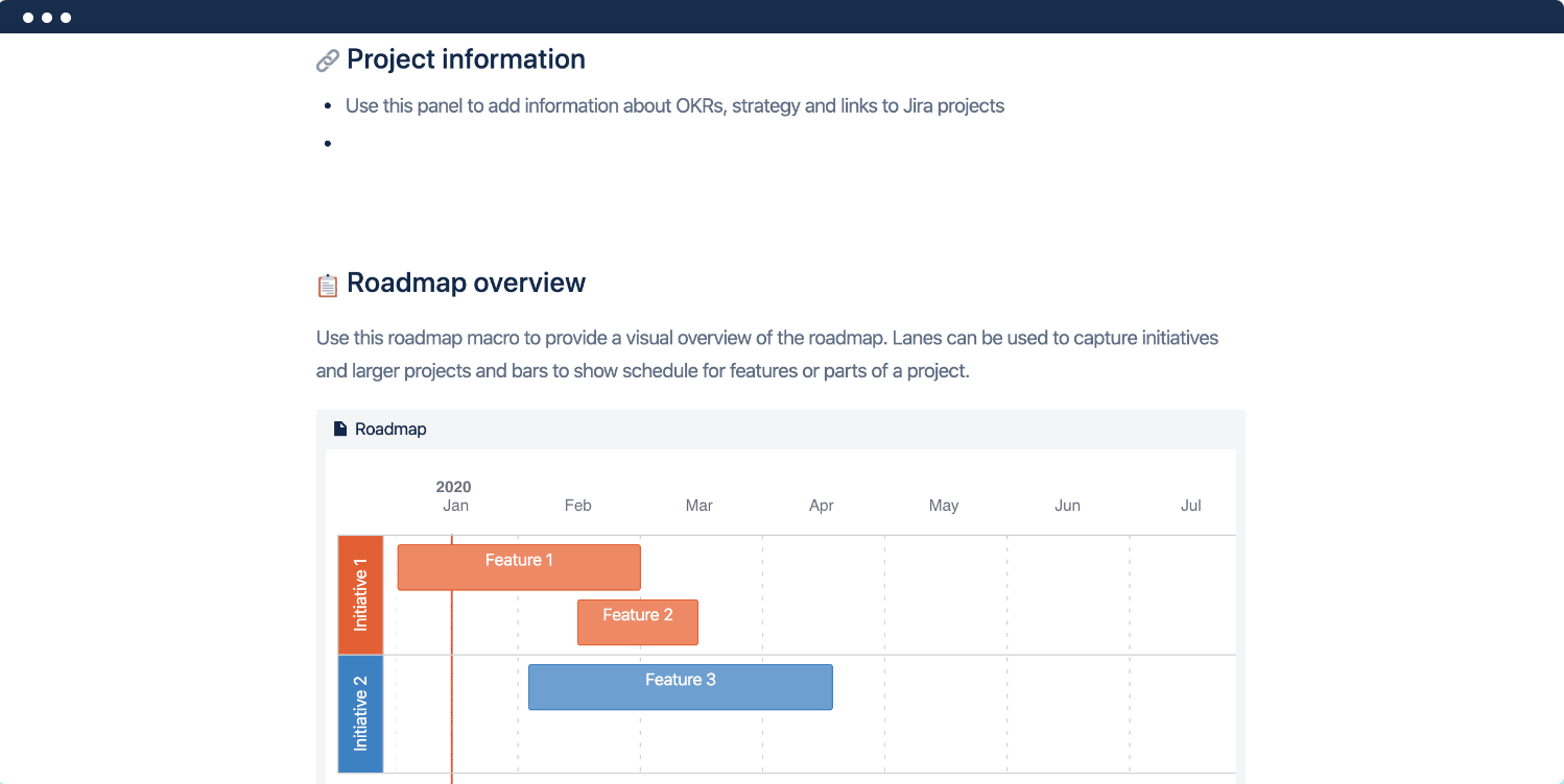 Roadmapping Template