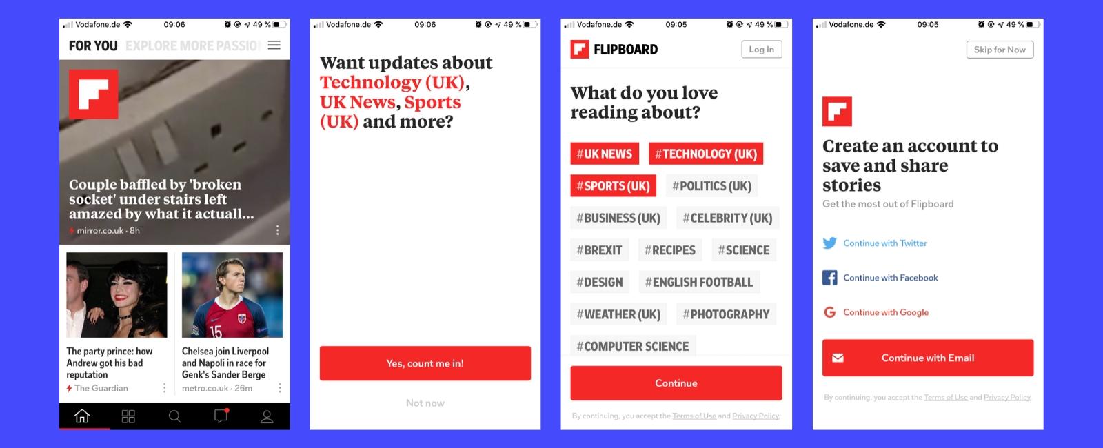 good onboarding examples