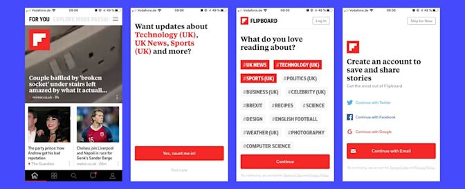 good onboarding examples