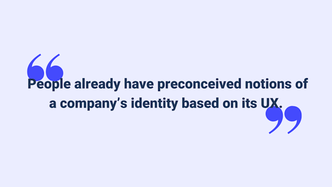 Preconceived Brand Notions Based on UX