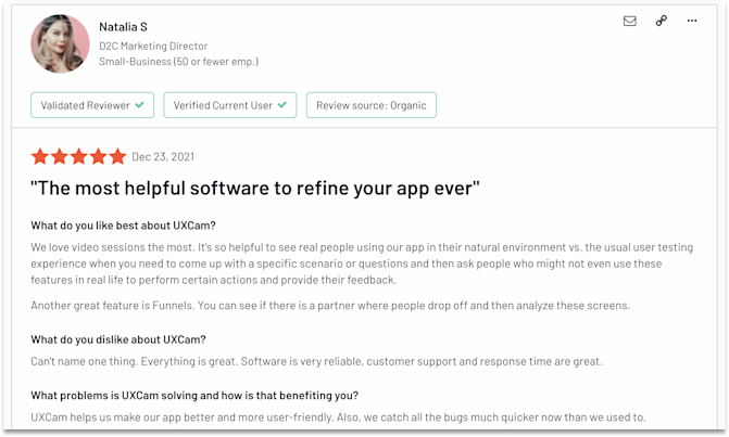 UXCam Review