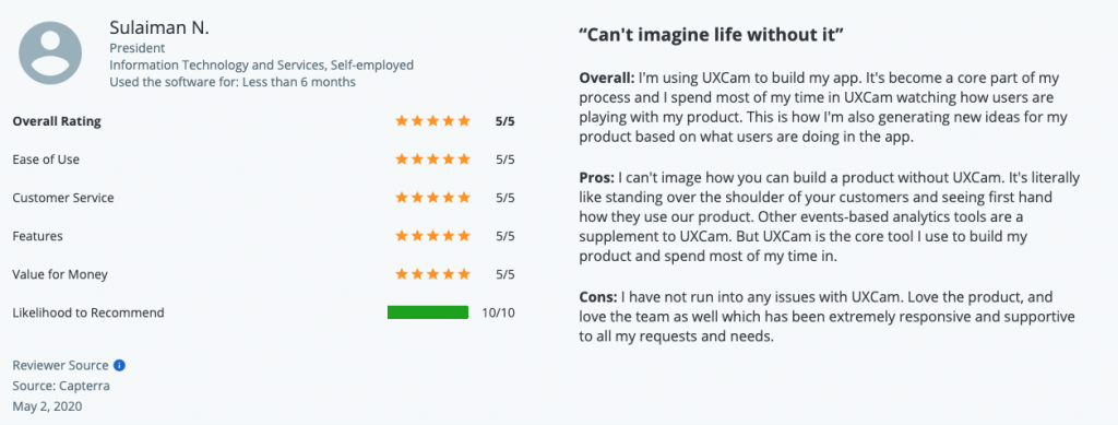 uxcam review