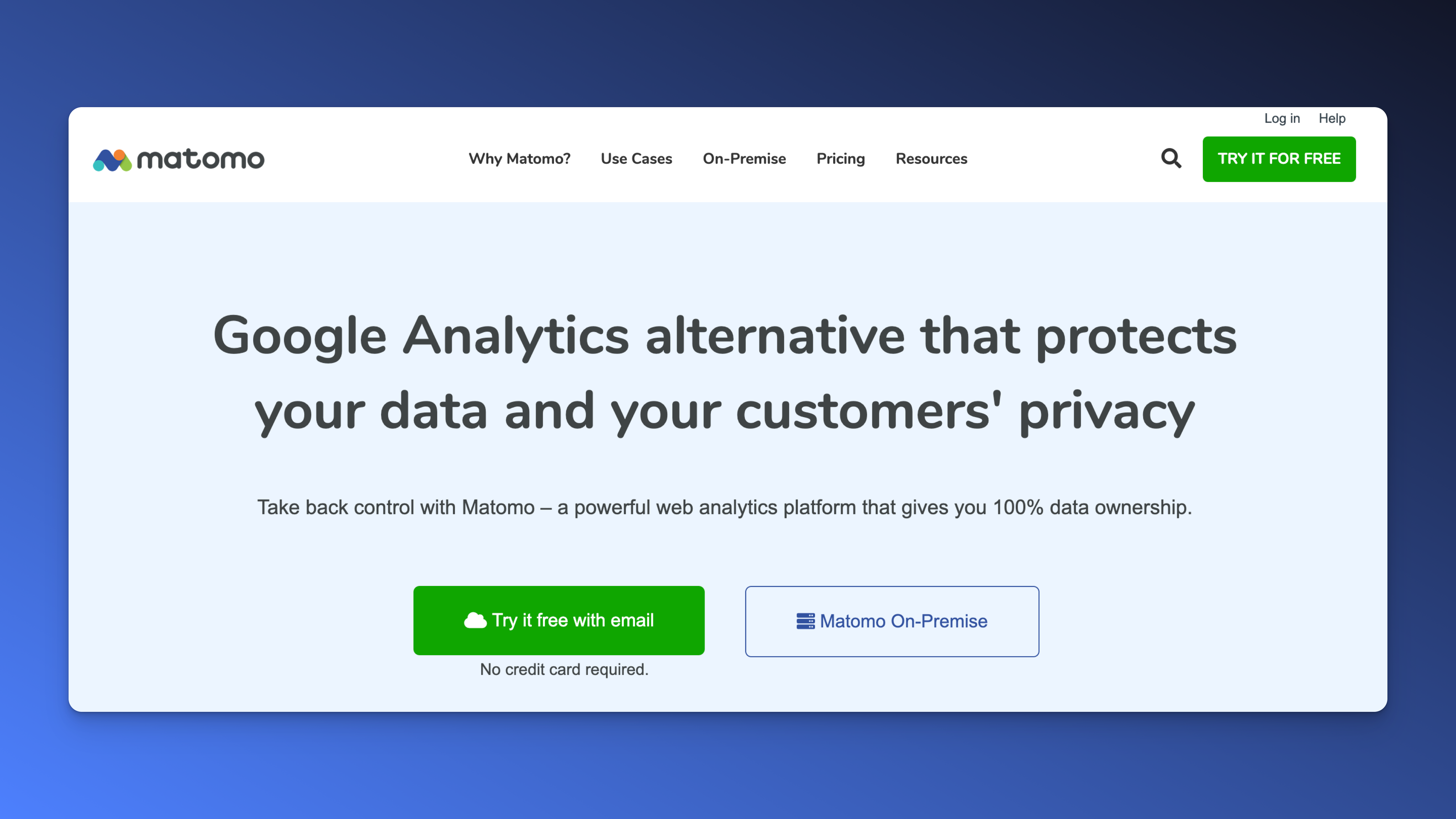 free web analytics tool matomo