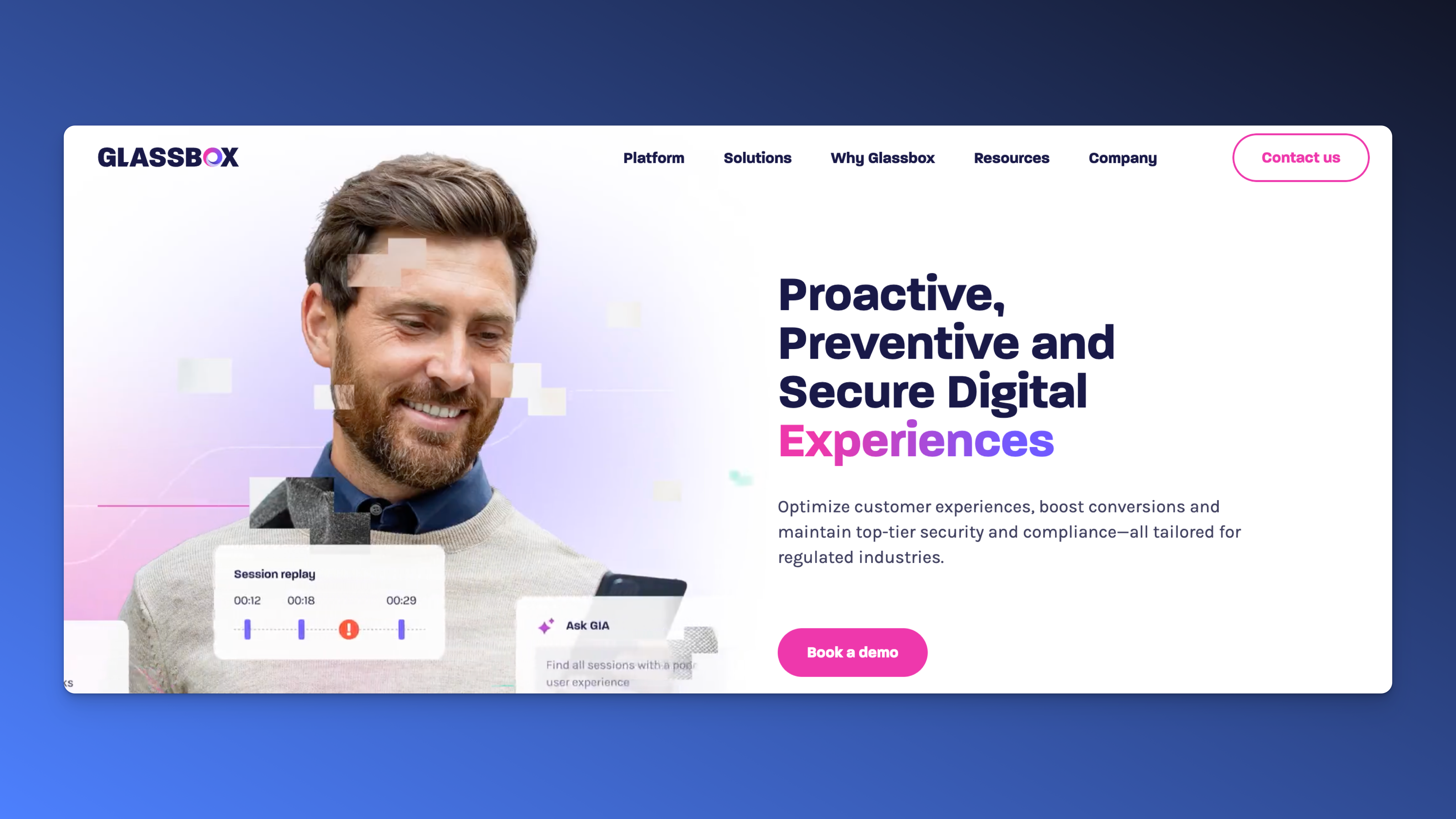 Glassbox ecommerce analytics tool
