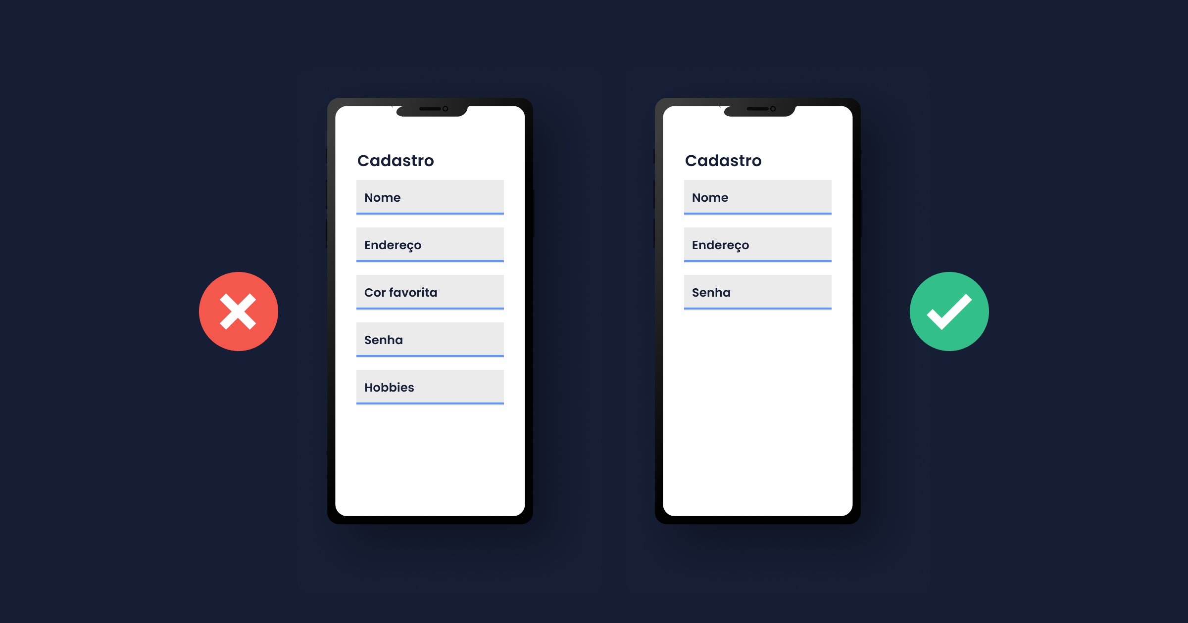 MobielUXDesign Cadastro