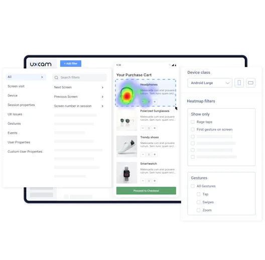 Obtenha insights precisos com filtros flexíveis