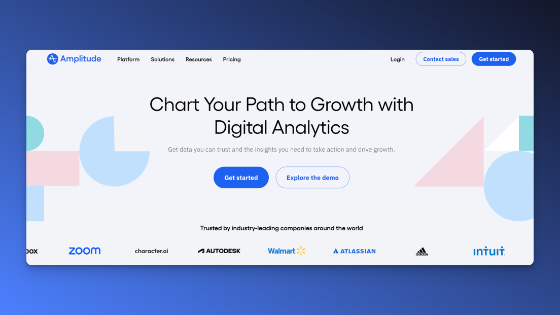 Digital Analytics Tool Amplitude