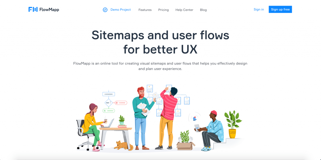 FlowMapp User Flow