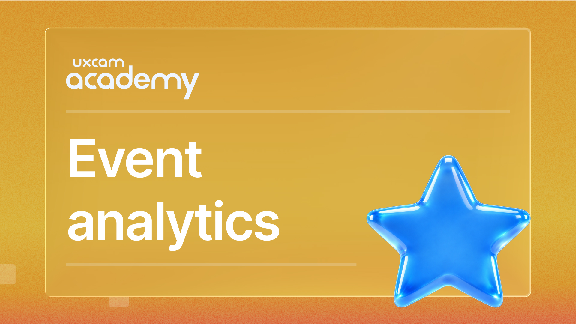 Event analytics