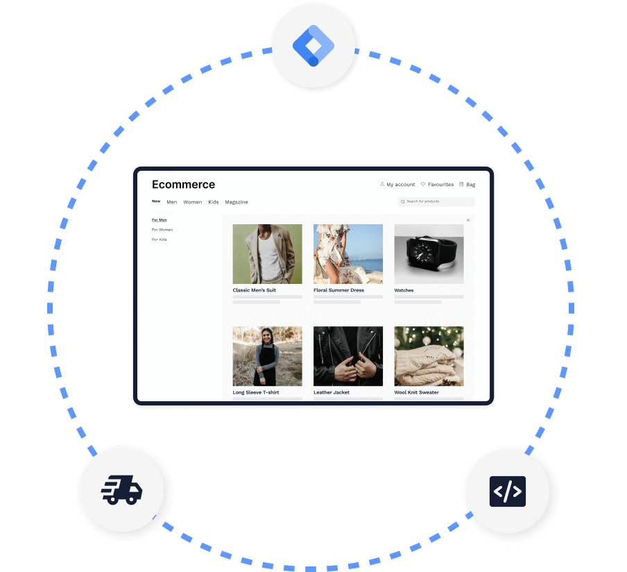 Quick implementation, flexible customization