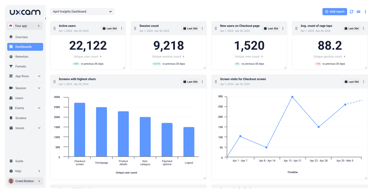 Mobile app analytics feature banner image