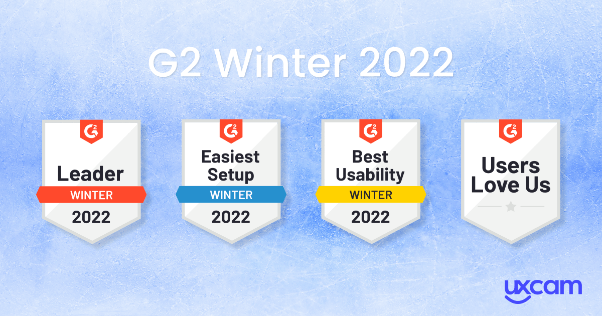 G2 Winter Report 2022 uxcam