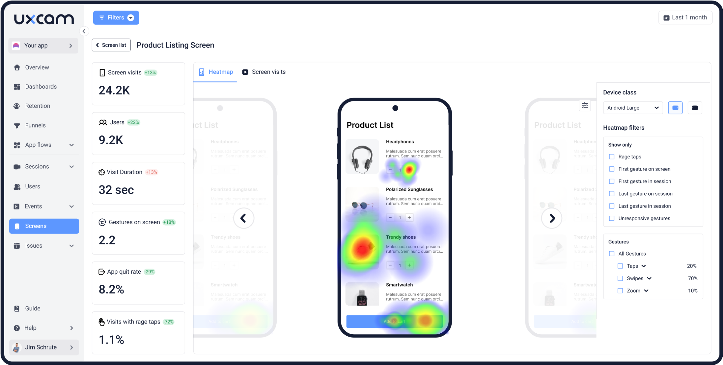 Heatmaps landing hero image