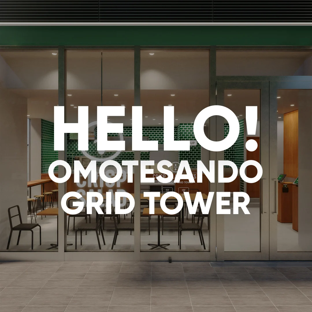 HELLO! OMOTESANDO GRID TOWER!