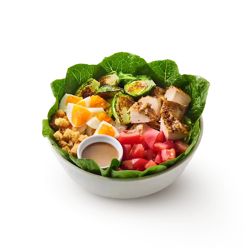 CHICKEN + BRUSSELS SPROUTS