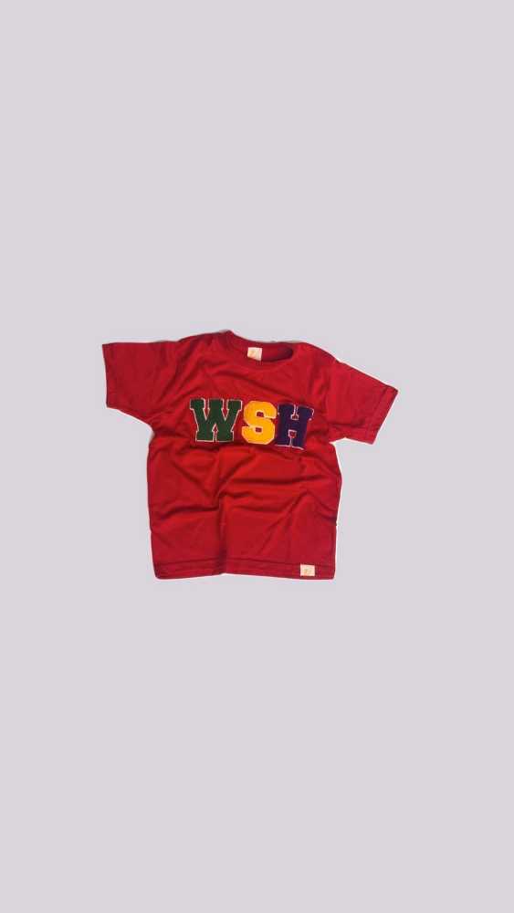 WSH Cardinal Red Patch T Shirt