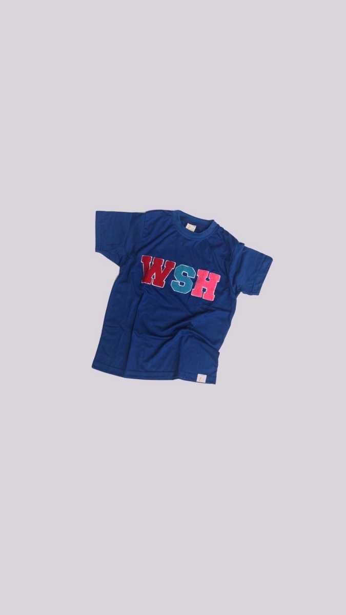 WSH Cobalt Blue Patch T Shirt