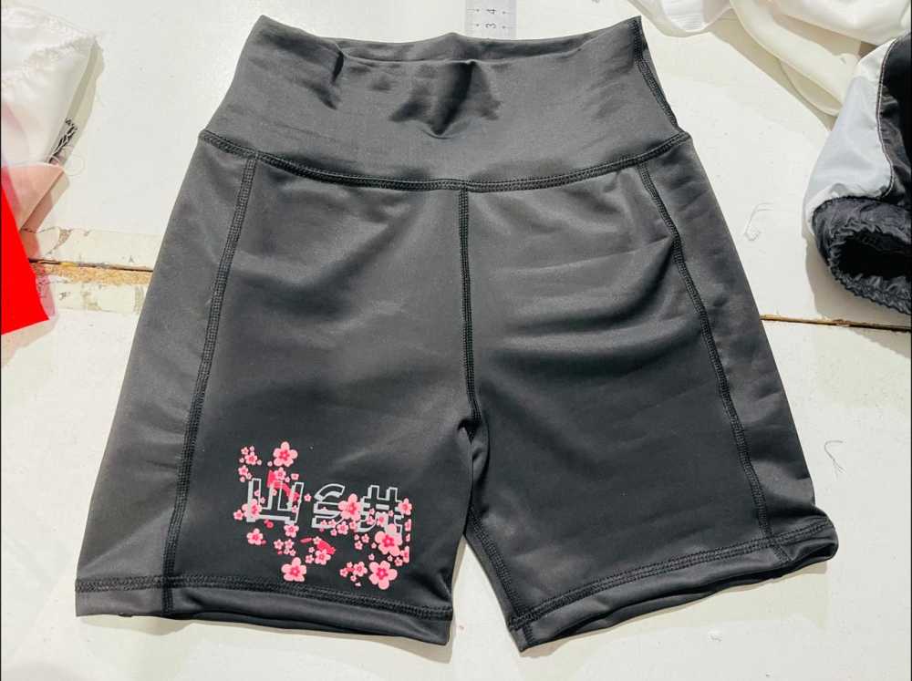 BLOSSOM BIKER SHORTS