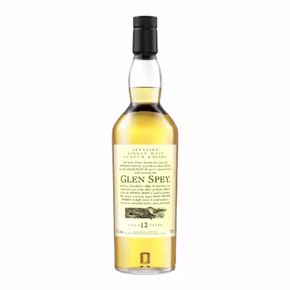 Glen Spey 12 Year Old Flora & Fauna Single Malt Whisky, 70cl engrave