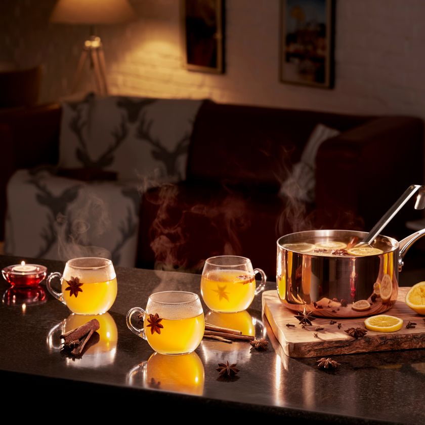 Cocktails flatlay