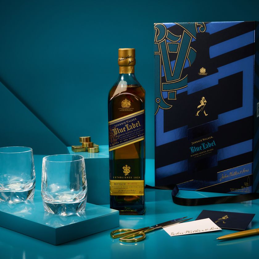 Johnnie walker blue gift