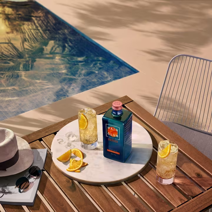 Haig Club Mediterranean Orange Spirit Drink lifestyle