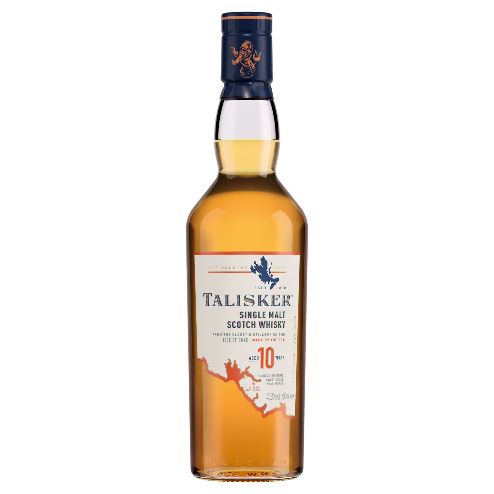 Talisker 10 Year Old Single Malt Scotch, 70cl