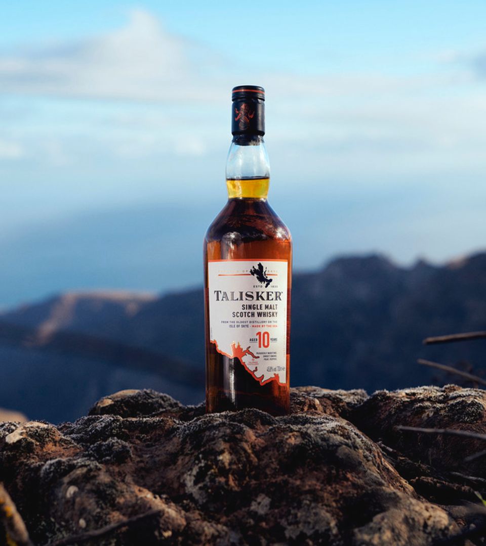 Talisker 10 Year Old Single Malt Scotch serve
