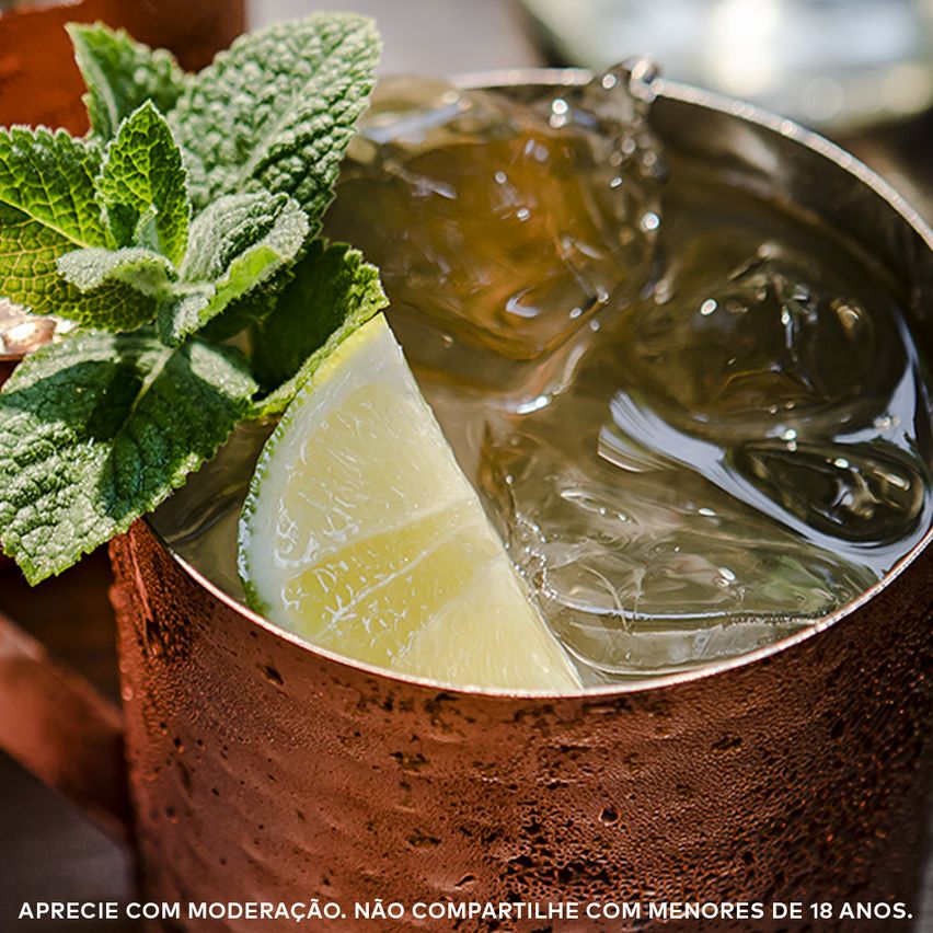 Cóctel Moscow Mule.