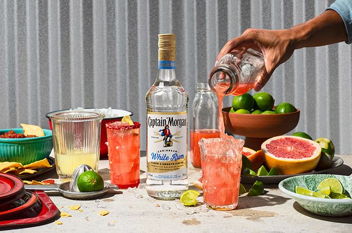 Captain Morgan White Mojito Serve