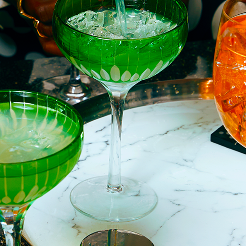 GinPink gin cocktail