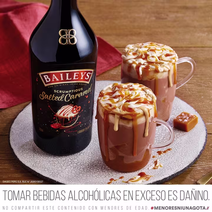 Licor de crema Baileys Salted Caramel Botella 750 ml