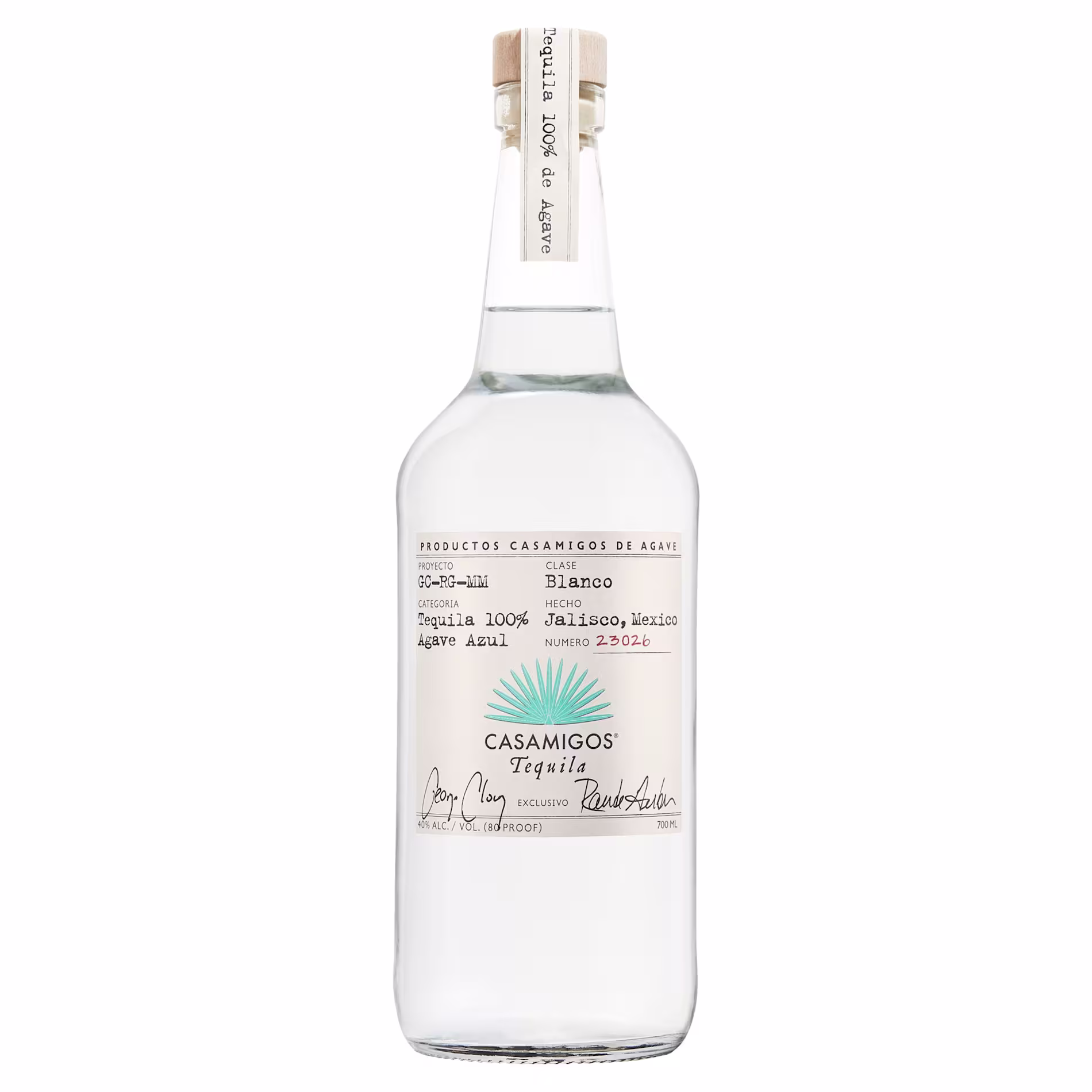 Casamigos Blanco Tequila , 70cl Front