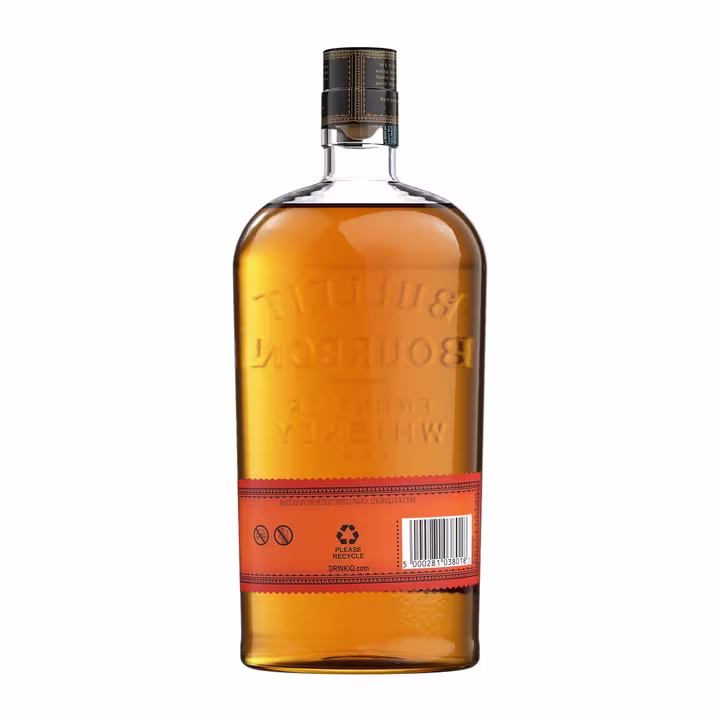 Bulleit Bourbon Frontier Whiskey, 70 Cl back