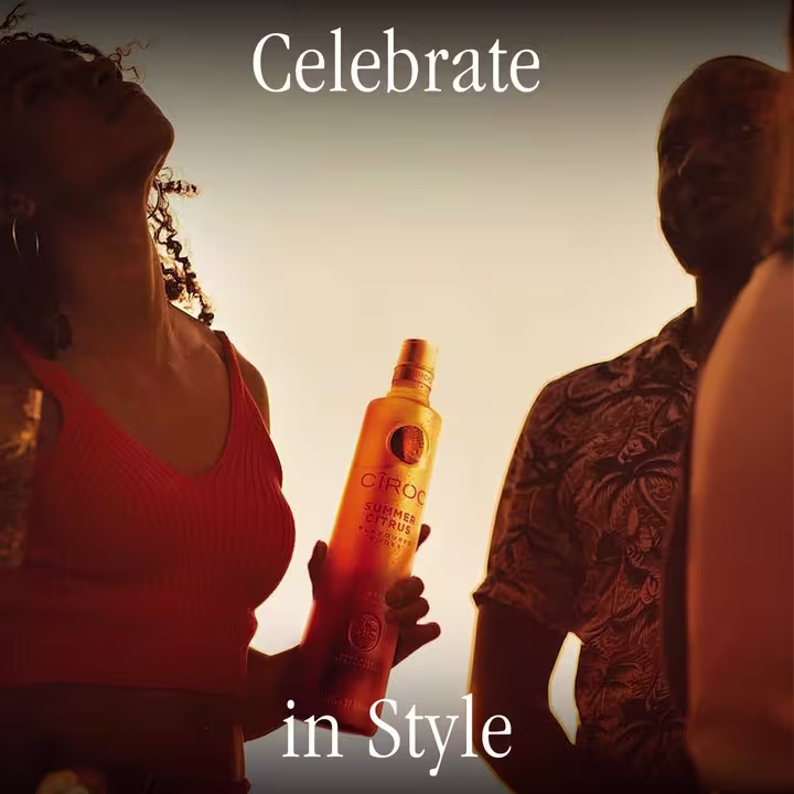 CÎROC Summer Citrus Flavoured Vodka occasion