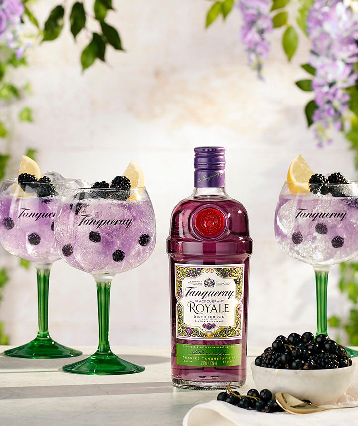 Tanqueray Blackcurrant Royale Gin, 0,7 L history